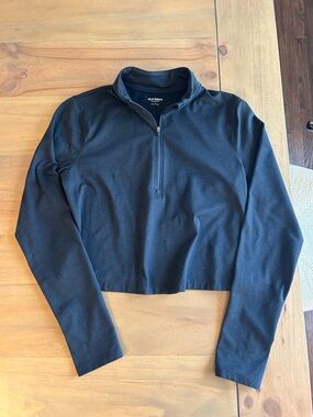 Old Navy Cropped Quarter Zip
